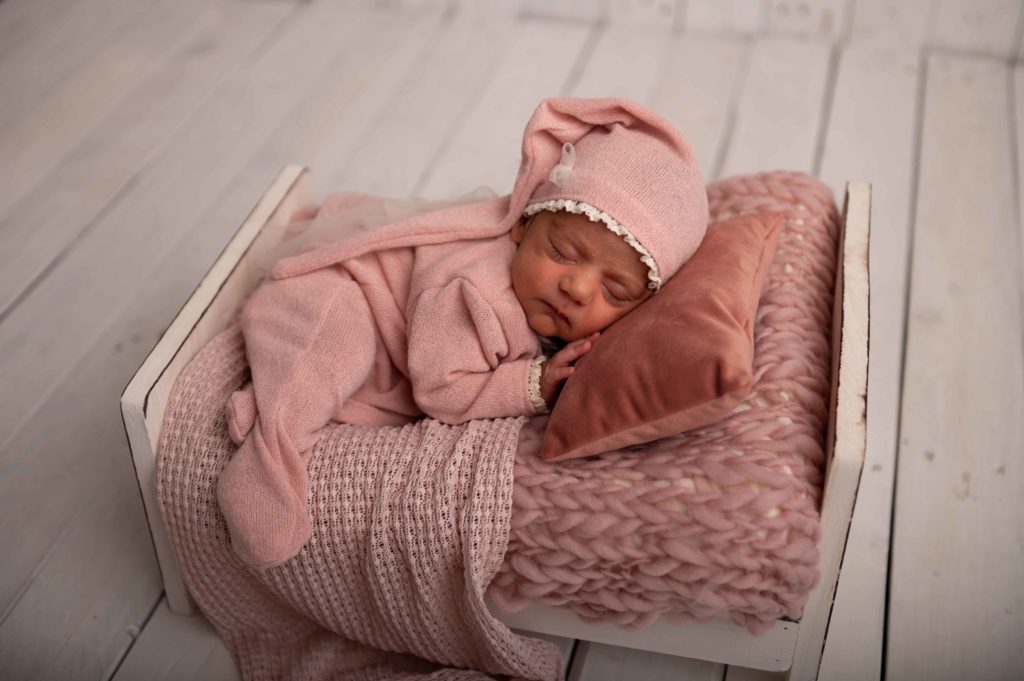 newborn photography session studio photography derbyshire burton on trent photographer baby